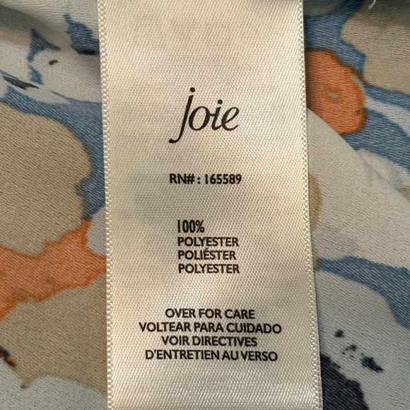 Joie Multicolor Floral Blouse size M - Picture 3 of 13